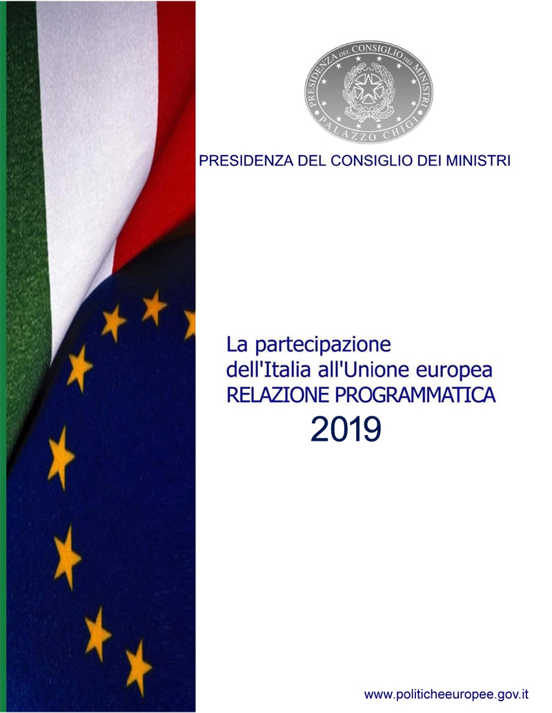Relazione programmatica 2019