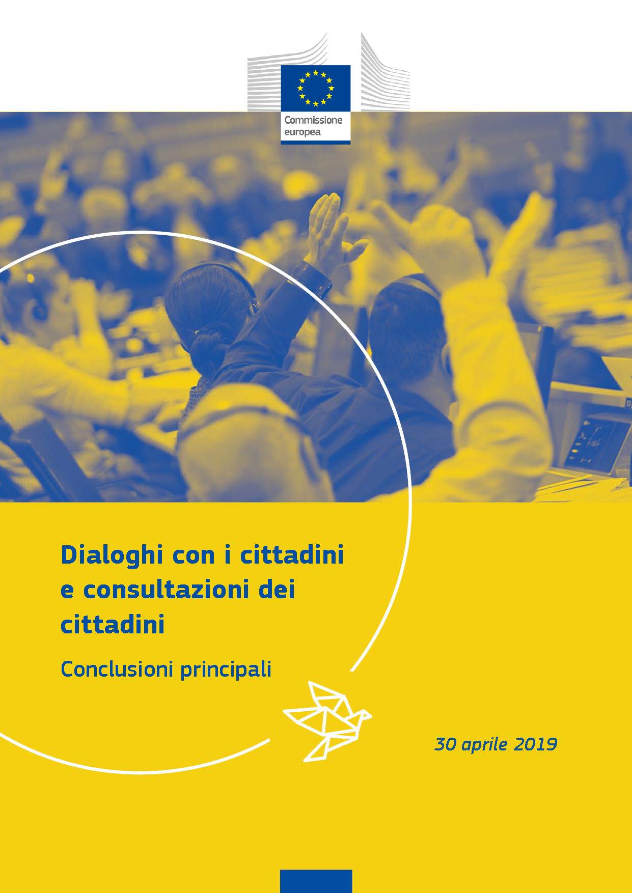 Dialoghi dei cittadini e consultazioni dei cittadini - conclusioni chiave