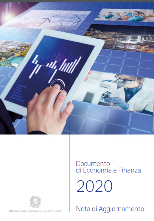 Nota di Aggiornamento del Documento di Economia e Finanza – NADEF 2020