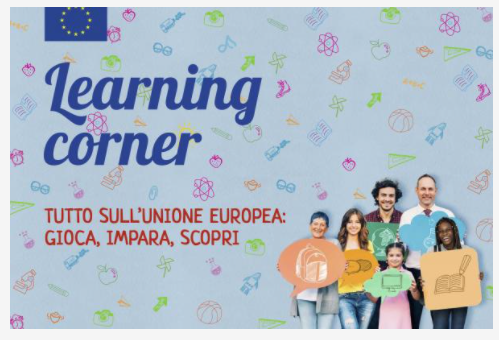 Learning Corner: un'opportunità per imparare l'Europa