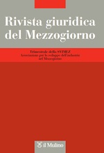 Rivista giuridica del Mezzogiorno - numero 2 / 2023