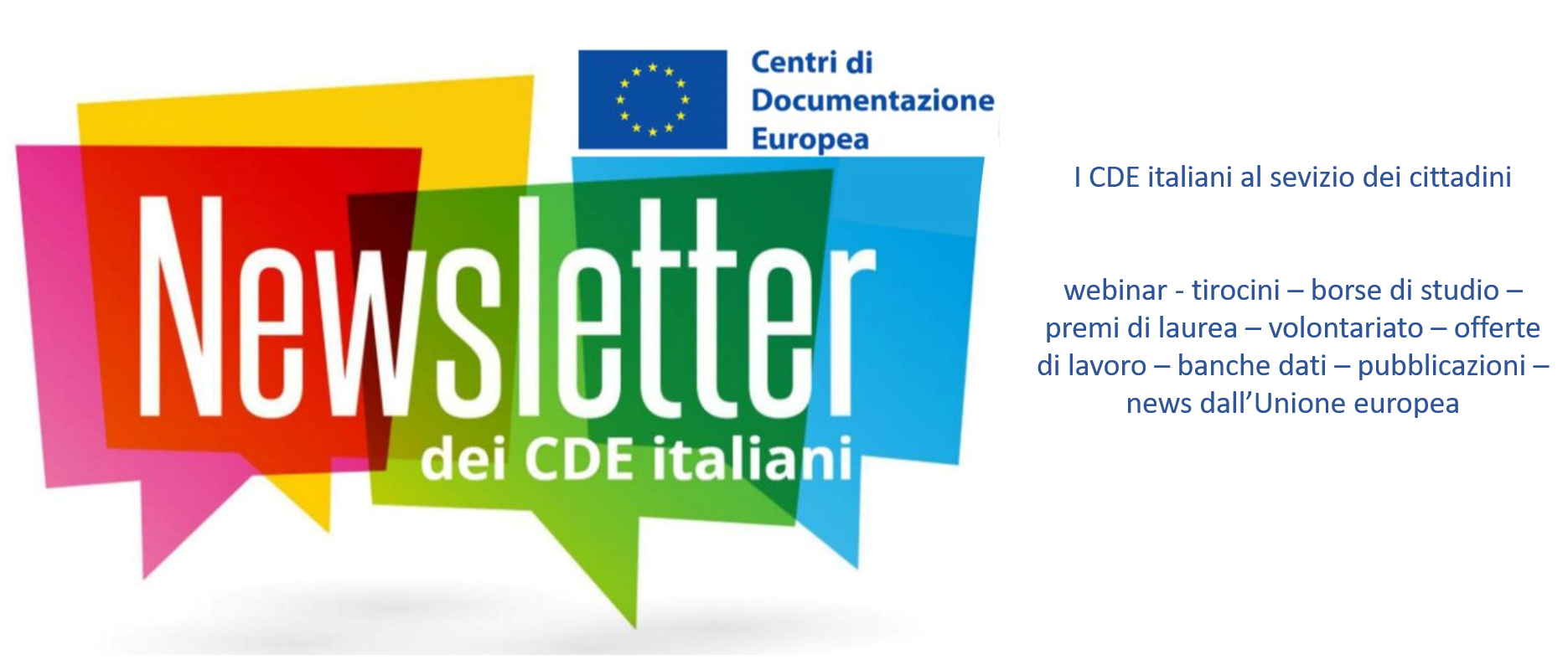 La Newsletter della Rete italiana dei Centri di Documentazione Europea - n. 1-2 / 2024